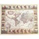 Istorinis pasaulio žemėlapis - Nova Totius Terrarum 1652 m. M1652