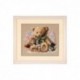Teddy & Kittens (36 x 30 cm) - Cross Stitch Kit by DIMENSIONS