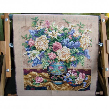 Oriental Splendor (30 x 36 cm) - Cross Stitch Kit by DIMENSIONS