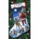Santa’s Arrival Christmas Stocking - Cross Stitch Kit by DIMENSIONS