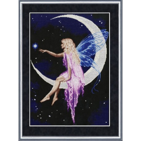 ML013 Moon Fairy Cross Stitch Kit from Golden Fleece