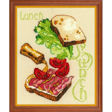 Lunch cross stitch kit by RIOLIS Ref. no.: 1685