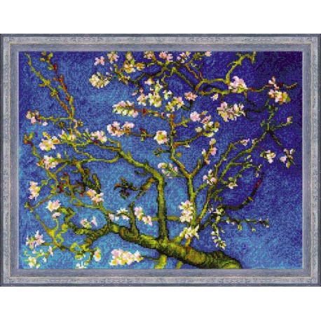 Almond Blossom After V. Van Gogh's Painting siuvinėjimo rinkinys iš RIOLIS Nr.: 1698
