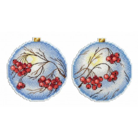 Christmas Tree Decoration - Rowan SR-166 cross stitch kit by MP Studio