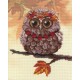 Owl - Autumn SRK-311 cross stitch kit by MP Studio