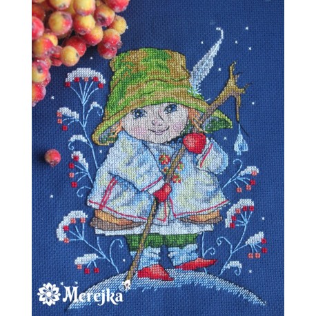 Christmas Bell SK25 cross stitch kit by Merejka