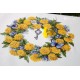 Dandelion Wreath SK97 cross stitch kit by Merejka