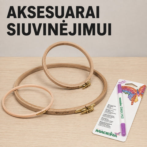 Aksesuarai siuvinėjimui kategorijos banneris