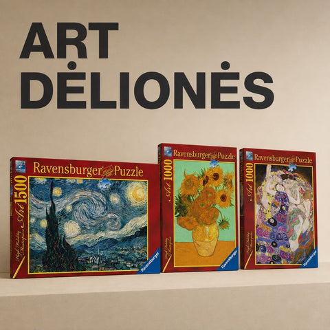 ART dėlionės kategorijos banneris