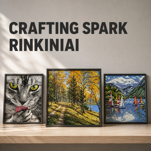 Crafting Spark siuvinėjimo rinkiniai kategorijos banneris