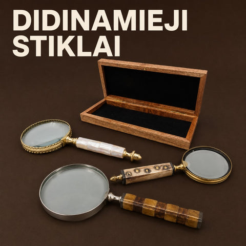 Didinamieji stiklai kategorijos banneris