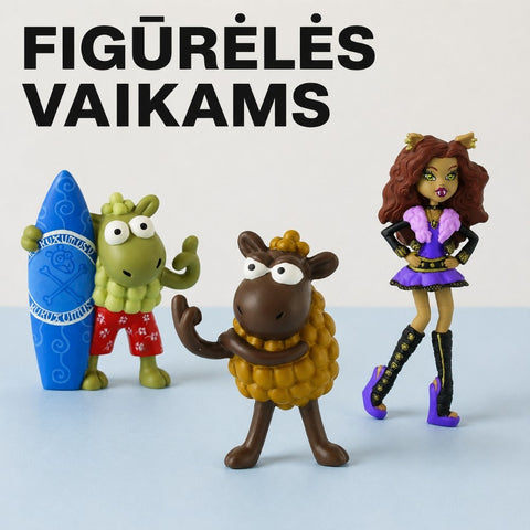 Figūrėlės vaikams kategorijos banneris