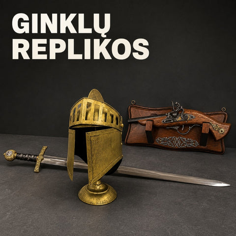 Ginklų replikos kategorijos banneris