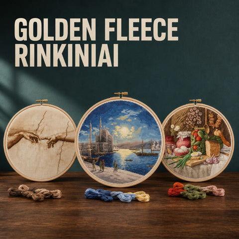 Golden Fleece siuvinėjimo rinkiniai kategorijos banneris