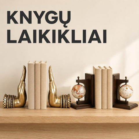 Knygų laikikliai kategorijos banneris