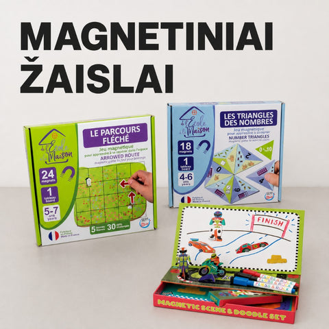 Magnetiniai žaislai vaikams kategorijos banneris