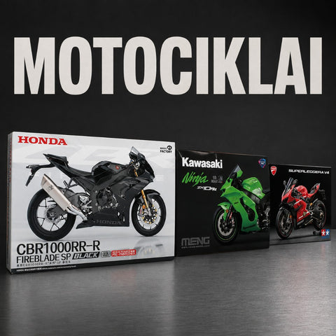 Motociklai kategorijos banneris
