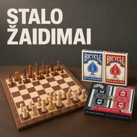 Stalo žaidimai kategorijos banneris