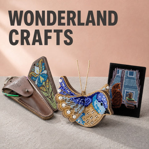 Wonderland Crafts siuvinėjimo rinkiniai kategorijos banneris
