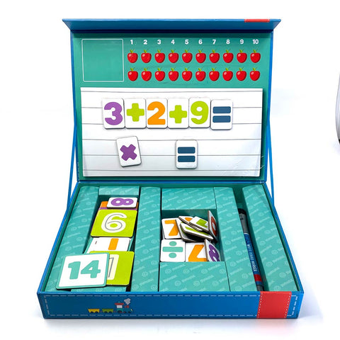 Svoora magnetinis matematikos rinkinys vaikams nuo 4 m.: skaičiai ir veiksmai