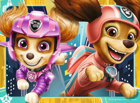 Ravensburger 4 dėlionės „Šunyčiai patruliai: filmas“, 12–24 det., nuo 3 m.