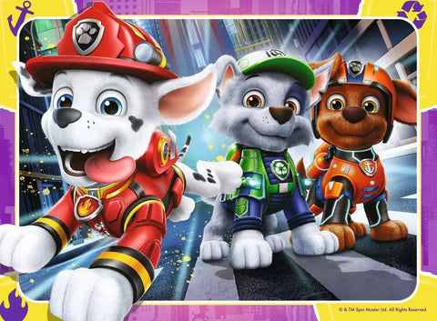 Ravensburger 4 dėlionės „Šunyčiai patruliai: filmas“, 12–24 det., nuo 3 m.