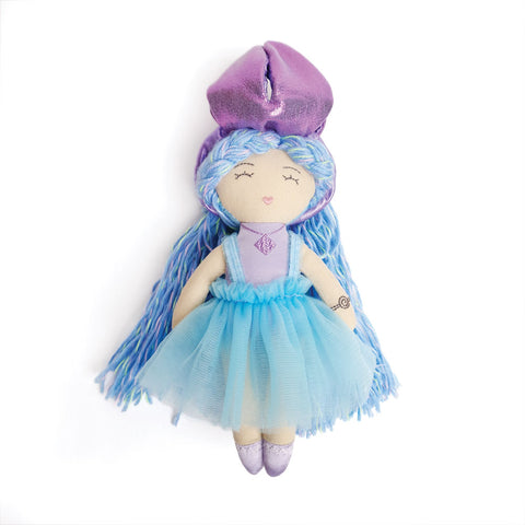 Medžiaginė lėlė fėja Svoora Selini, 20 cm, su magnetiniais sparnais vaikams