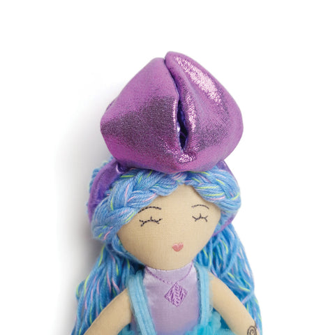 Medžiaginė lėlė fėja Svoora Selini, 20 cm, su magnetiniais sparnais vaikams