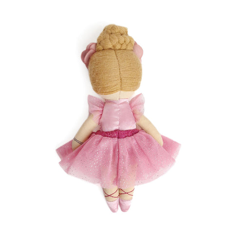 Svoora medžiaginė lėlė balerina Karmen, 20 cm – vaikams nuo 3 m.