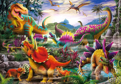 Ravensburger dėlionė „Tiranozauras“, 35 det., nuo 4 m.