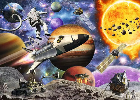 Ravensburger dėlionė „Kosmoso tyrinėjimai“, 60 det., nuo 4 m.