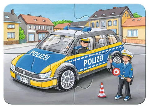 Ravensburger mano pirmosios dėlionės „Gelbėjimo transportas“, 2–8 det., nuo 2 m.