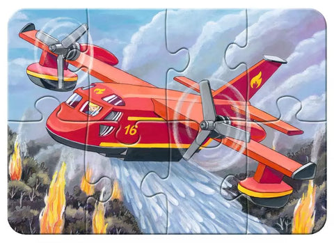 Ravensburger mano pirmosios dėlionės „Gelbėjimo transportas“, 2–8 det., nuo 2 m.
