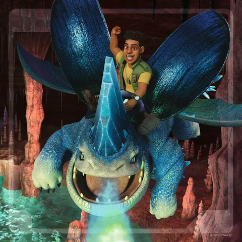 Ravensburger 3 dėlionės „Disney drakonai“, 3×49 det., nuo 5 m.