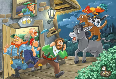 Ravensburger 2 dėlionės „Pasakos“, 2×24 det., nuo 4 m.