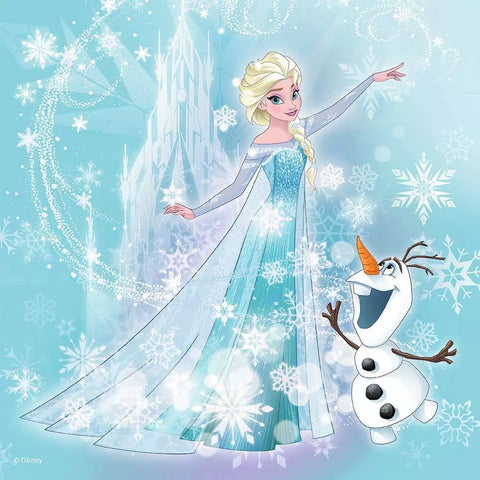 Ravensburger 3 dėlionės „Disney Ledo šalis“, 25–49 det., nuo 4 m.
