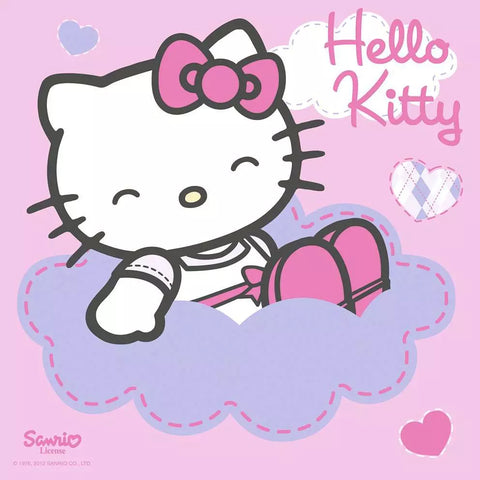 Ravensburger 4 dėlionės lagaminėlyje „Hello Kitty“, 25–36 det., nuo 3 m.