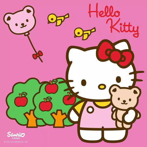 Ravensburger 4 dėlionės lagaminėlyje „Hello Kitty“, 25–36 det., nuo 3 m.