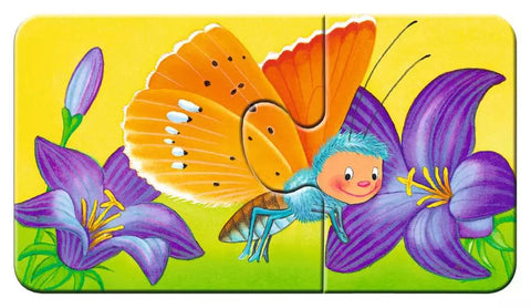 Ravensburger mano pirmosios dėlionės „Sodo gyvūnai“, 9×2 det., nuo 2 m.