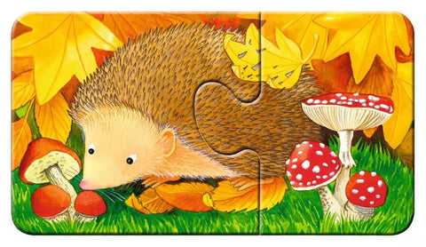 Ravensburger mano pirmosios dėlionės „Sodo gyvūnai“, 9×2 det., nuo 2 m.