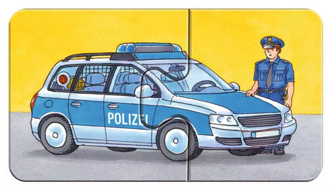Ravensburger mano pirmosios dėlionės „Transporto priemonės“, 9×2 det., nuo 2 m.