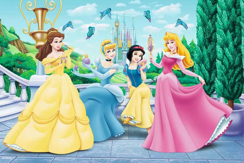 Ravensburger 6 dėlionės „Disney princesės“, 15–25 det., nuo 4 m.