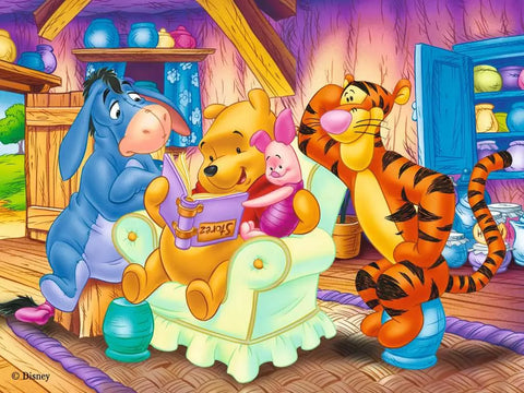 Ravensburger kubelių dėlionė „Disney draugai“, 12 kubelių