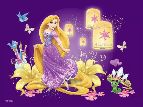 Ravensburger kubelių dėlionė „Disney princesės“, 12 kubelių