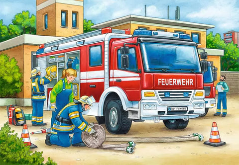 Ravensburger 2 dėlionės „Gelbėjimo tarnybos“, 2×12 det., nuo 3 m.