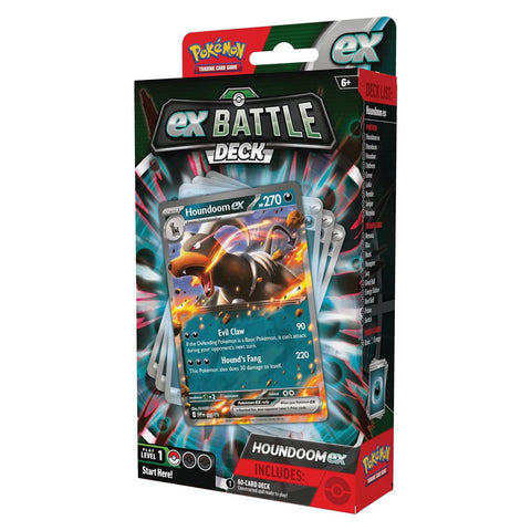 Pokémon TCG Battle Deck Houndoom ex – paruošta 60 kortų kaladė