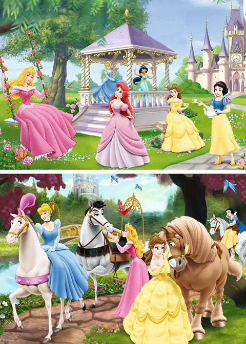 Ravensburger 2 dėlionės „Disney princesės“, 2×24 det., nuo 4 m.