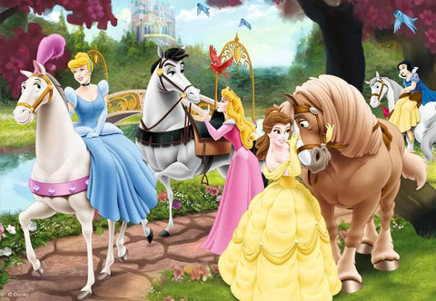 Ravensburger 2 dėlionės „Disney princesės“, 2×24 det., nuo 4 m.