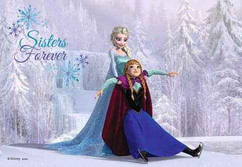 Ravensburger 2 dėlionės „Disney Ledo šalis II“, 2×24 det., nuo 4 m.
