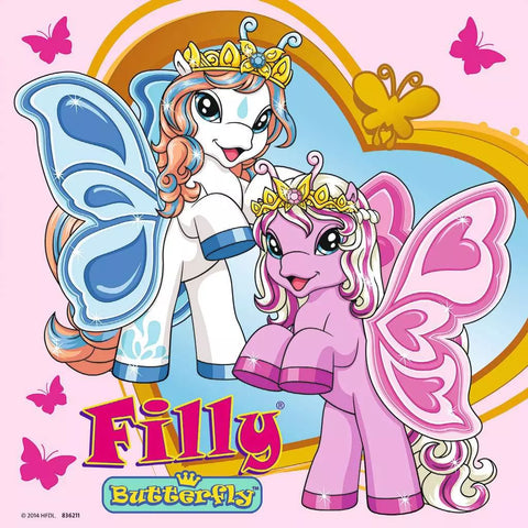 Ravensburger 3 dėlionės „Filly“, 3×49 det., nuo 5 m.